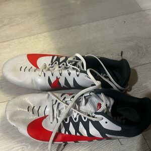 Men’s Nike sprint shoes with spikes